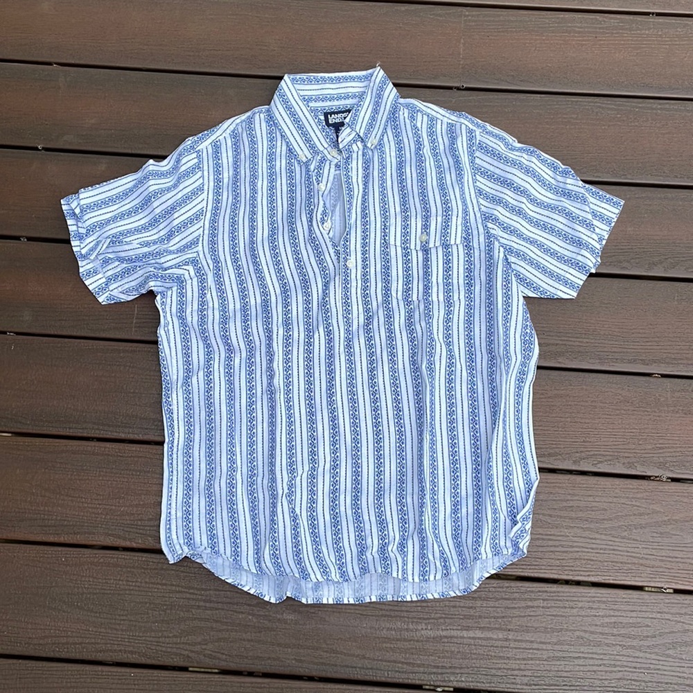 Lands End Linen Summer Shirt